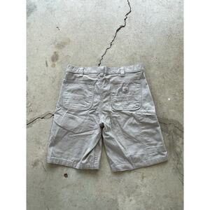 CARHARTT Cargo Shorts Men's Size 34 Relaxed Fit Rugged Flex Tan Workwear Casual